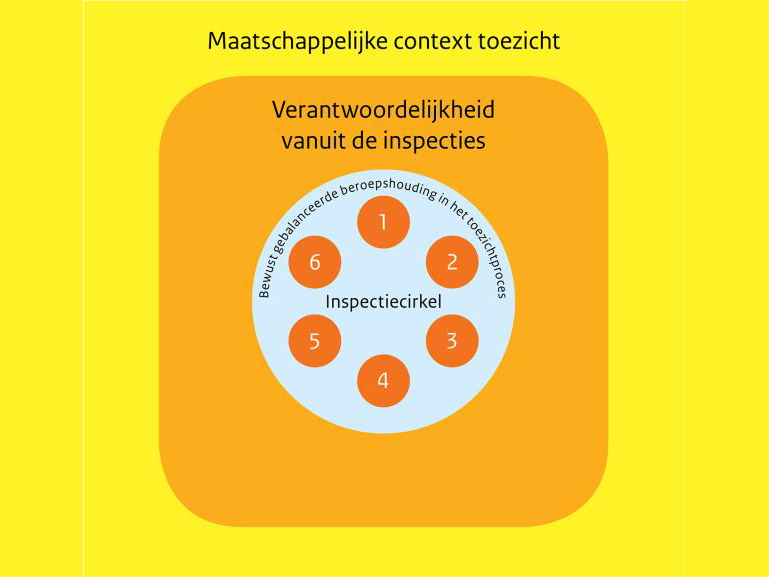 grafische illustratie van de inspectiecircel