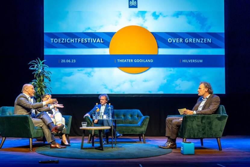 Podiumgesprek tussen Bart Snels, Mark Bressers, Hans Faber en Annemiek van Bolhuis